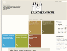 Tablet Screenshot of erloeserkirche-badhomburg.de